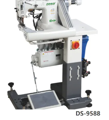 DS-9588 Three-needle Single-head  Feed-off-the-arm Sewing Machine with Auto-thread Trimming Function for Denim, Umbrellas