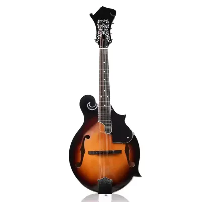 HUASHENG High Quality Acoustic Oud Mandolin F Style 8 String for Beginner Professional Players Jiangsu Origin Model HSMDL1011-1