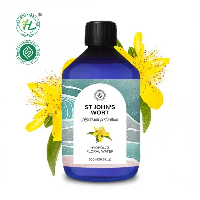 St. John's Wort Hydrosol - Hydrolat for Skin, Hair, Face - 100% Pure Natural Floral Water, Steam Distilled | OEM 500mL
