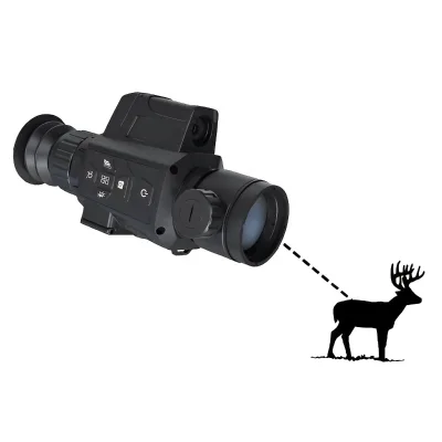 35mm Thermal Monocular 384*288 Sensor Laser Rangefinder Handheld Camera