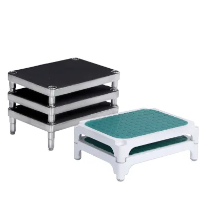 High Quality Cheap Light Hospital Steps Stackable Foot Step Stool Multi-Place Medical Chair