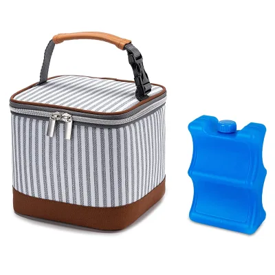 Portable Nursing Mother Breast Pump Storage Milk Insulated Lunch Breastmilk Baby Bottle Cooler Bag