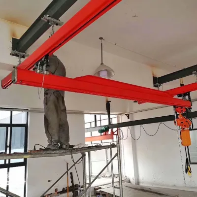 Directly Manufacturer KBK Track 500kgs 1ton 2ton Overhead Crane Light Duty Bridge Cranes