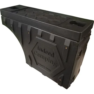 Offroad 4X4 Pickup Truck Bed Side Storage Box with Rotatable Bracket for Ford Ranger F150 Pickup Truck Universal