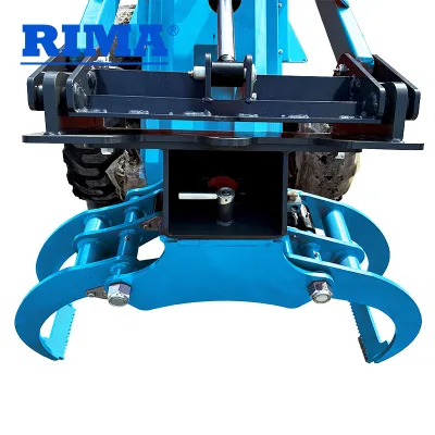 European Market Popular Mini Skid Loader Hydraulic Log Grapple Motor Gear Components Swivel Rotating Heavy Duty High Pressure