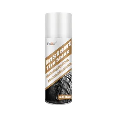 Quickly Clean Auto Tires with Instant Shine Tire Foam Cleaner for Car Care