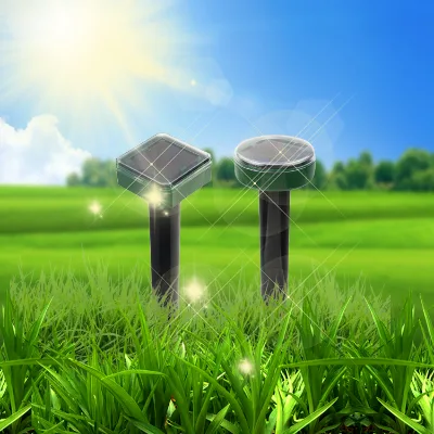 Solar Power Ultrasonic Mole Repeller High Quality Outdoor Mole Gopher Repeller