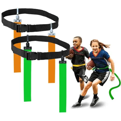 Wholesale Get-Fit GF Adjustable Durable PVC Flag Football Belts Customized Color Logo One Size Fits All Team Sports Training