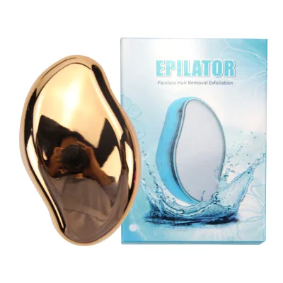 Magic Reusable Crystal Hair Eraser Remover Ereser Nano Gold 2022 Nano-hair-removal for Women and Men Epilator
