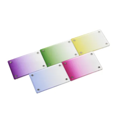 Transparent Instax Mini Film Holder Frame Fridge Magnet Photo Stand for Mini Film