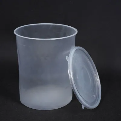 Thickened Round Bottom PE Stand up Pouch Recyclable for Iron Bucket Use