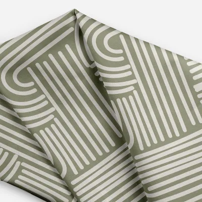 Soft Feeling Good Price Linen Cotton Fabric Linen Pillow Cover for Home Textile