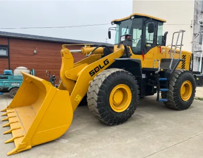 Good Price Machinery SDLG LG956L Wheel Loader with Core Components Engine Gearbox Pump Rated Load 6 Ton