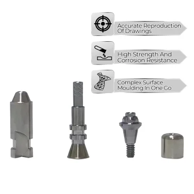 Cnc Replace Custom Titanium Dental Implant Accessories Body Tooth Planting Basal Implant Dental 3.5mm Cortical Screw