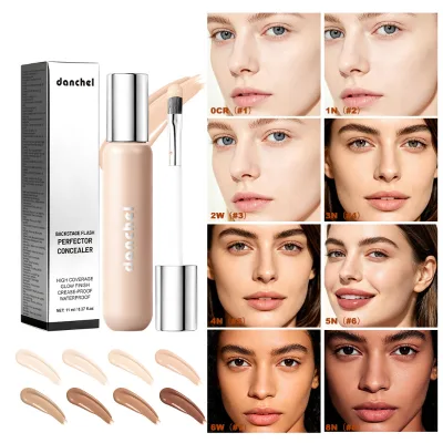 Danchel MultiUse Liquid Concealer, Lightweight Natural Fit, Waterproof Sweatproof Long Lasting for Face & Full Body
