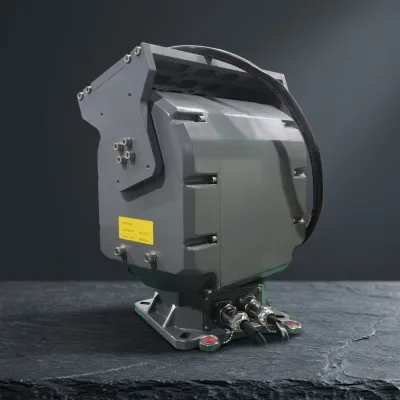 Heavy Duty Load Capacity 25kg Pan Tilt Unit 360 Degree Continuous Rotation Motorized PTZ Base