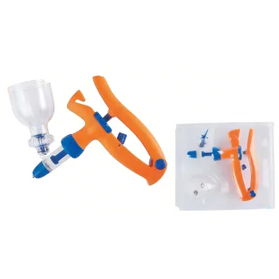 Fast Moving Automatic Syringe Durable Plastic Made Veterinary Syringe for Smooth Animal Medication in Poultry Farms
