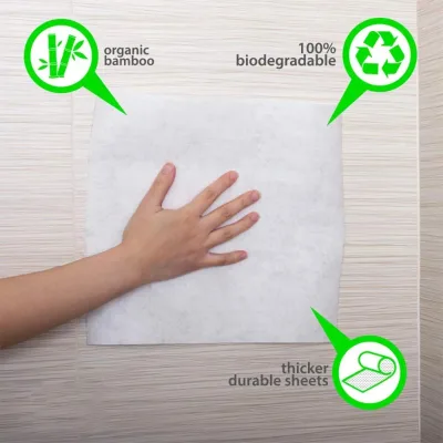 KILINE ODM/OEM multipurpose heavy duty kitchen cleaning cloths bamboo fiber 20pc box
