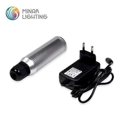 China Mini Single Color Led Fiber Optic Illuminator Small Decorative Light
