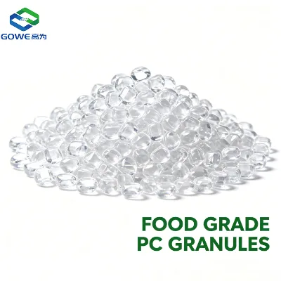 Food Grade PC Granules FDA Compliant Polycarbonate Pellets for Food Containers & Kitchenware