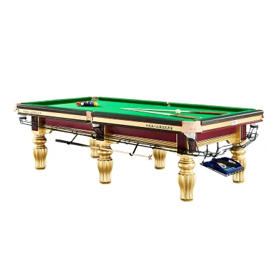 Compact Design 9Ft Snooker Table Suitable Indoor Spaces Professional Standards Pool Table