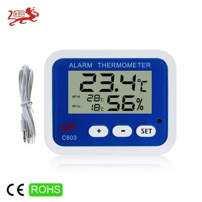 Indoor Ice Cream Temperature Monitoring Fridge Freezer Food Storage Digital Thermometer