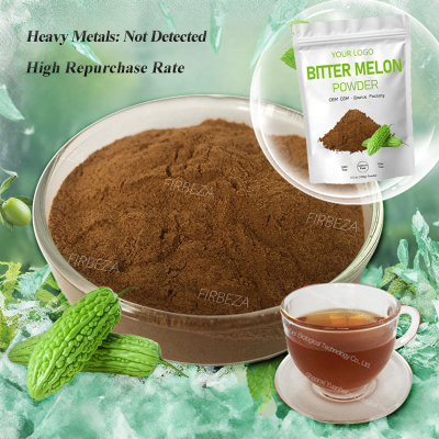 Source Factory Bitter Melon Powder Pure Organic Bitter Gourd Juice Extract Powder