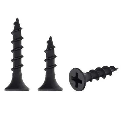 Fine Thread Metric Steel Drywall Screws (Phillip Head Black Phosphated)