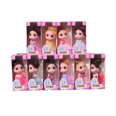 Children's Gift Box for Girls Doll Toy Keychain Bag with Hanging Decoration for School Opening Present