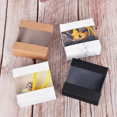 Custom Soap Boxes Printing Soap Package Cosmetic Packaging Box Recyclable Eco Friendly Box with Window