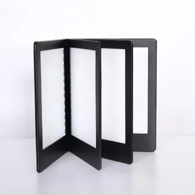 Rechargeable 4 Sides 6 Views A4 Led Light Menu Board Restaurant Led Display Book Table Lighting Menu Night Club LED Menu Holder