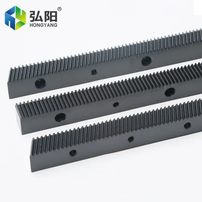 High Precision Ground Gear Rack 1.25M/1.5M/2M/3M Module Straight & Helical for Engraving Machine
