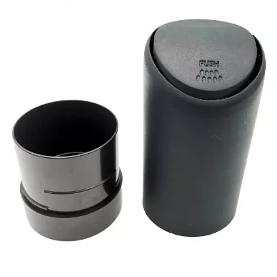 Multi-functional Silicone Accessory Car Trash Can Portable Armrest Box with Lid
