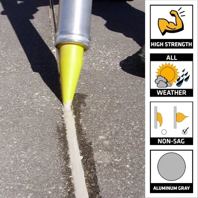 SV861one-component Non-sagging Silicone Sealant for Weather-resistant Sealing of Expansion Joints Other Concrete Pavements