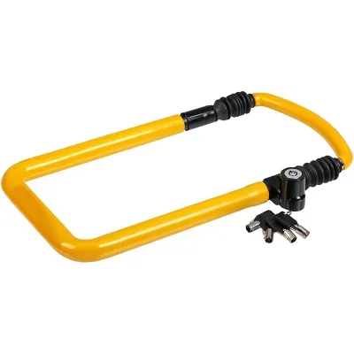 YH2993 Anti-Theft Bicycle Lock with Key New Condition Car Steering Wheel Utility Locks by the Club