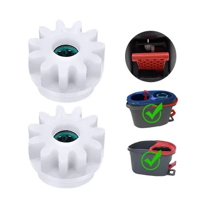 Easy Mop Pedal Broom Spin Replacement One Way Clutch Bearing Bucket Gear Sprockets Repair Suitable for O-Cedar Vilida