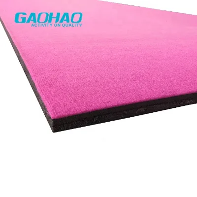 GAOHAO Flexi Roll Cheerleading Mat XPE Foam Carpet Mat Gymnastic Floor Width