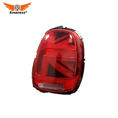 Union Jack Tail Light Red or Black or Smoke Fit For BMW Mini Cooper F55 F56 F57 Rear Lamp 2014-UP Assembly Plug and Play