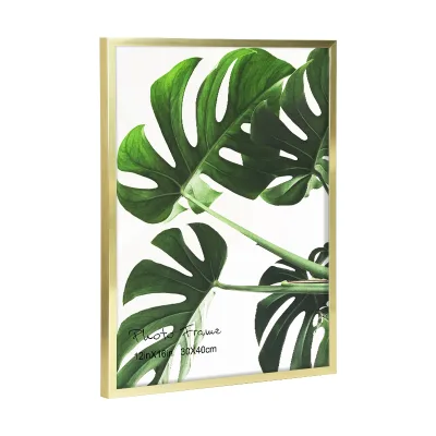 11x17 Black Custom High Quality Wooden Bulk Poster Wall Hanging Display Picture Photo Frame With Glass