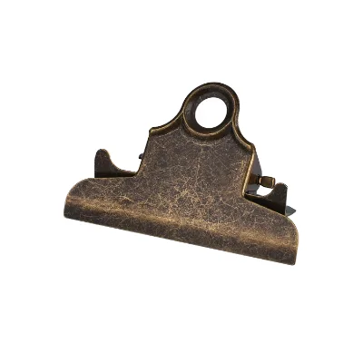 High Quality 146mm Board Clamp for Office Folders Metal Butterfly Clamp Metal Accessories for Nurse's Splint