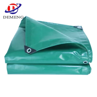Custom Top Quality Cheap Waterproof Heavy Duty PVC Vinyl Tarpaulin for Flatbed Lumber Tarps and Flatbed Steel Truck Tarps