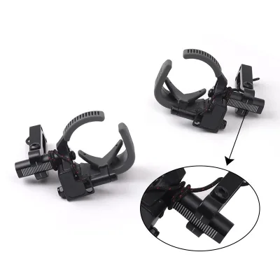 Aluminum Alloy and Rubber D2 D6 Drop Fall Away Arrow Rest RH/LH for Archery Compound Bow Outdoor Hunting Shooting Accessories