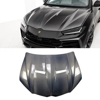 Dry Carbon Fiber TOPCAR HOOD for URUS Carbon Bonnet Perfect Fitment