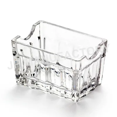 Cafe Decor Coffee Sugar Tea Holder Tea Bag Holder Rectangular Clear Acrylic Sugar Packet Holder