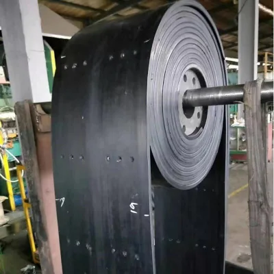 2025 Stock NN100 NN300 NN400 Reinforced Undercut Pattern Bucket Lifter Conveyor Belt