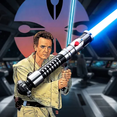 Nexussabers EP1 Obi-Wan Kenobi Lightsaber LED Rechargeable Battery Factory Outlet Infinite Color Changing for Swordsmanship