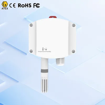 Temp and Humidity Sensor Humidity and Temp Monitor  Sensor Lora Temperature and Humidity Sensor Probe