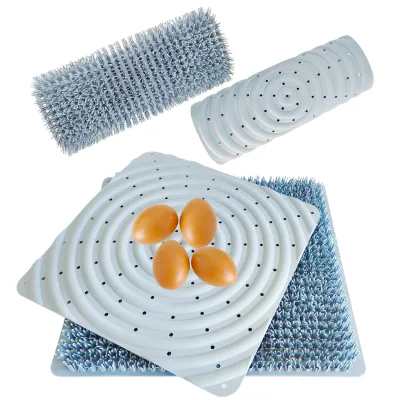 Factory Supply Super Soft Lz Poultry Farm Artificial Grass Carpet Synth Plastic Chicken Nesting Pads