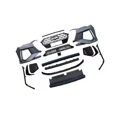 Auto Body Parts for 2021+ Rs Q3 Bodykit Sport Style Front Bumper Rear Bumper Grille Rear Diffuser Auto Upgrade Facelift Set New
