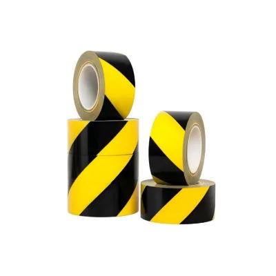 Diagonal Zebra PVC Safety Warning Tape Flooring Workshop Positioning Marking Landmark Queuing Ground Sticker Adhesive Tape Reel